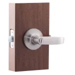 Copper Creek Erin Satin Stainless Steel Privacy Bed/Bath Lever thumbnail 2