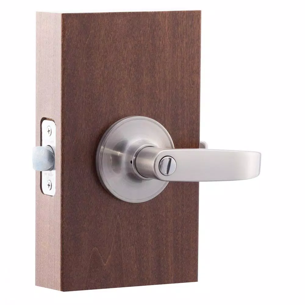 Copper Creek Erin Satin Stainless Steel Privacy Bed/Bath Lever