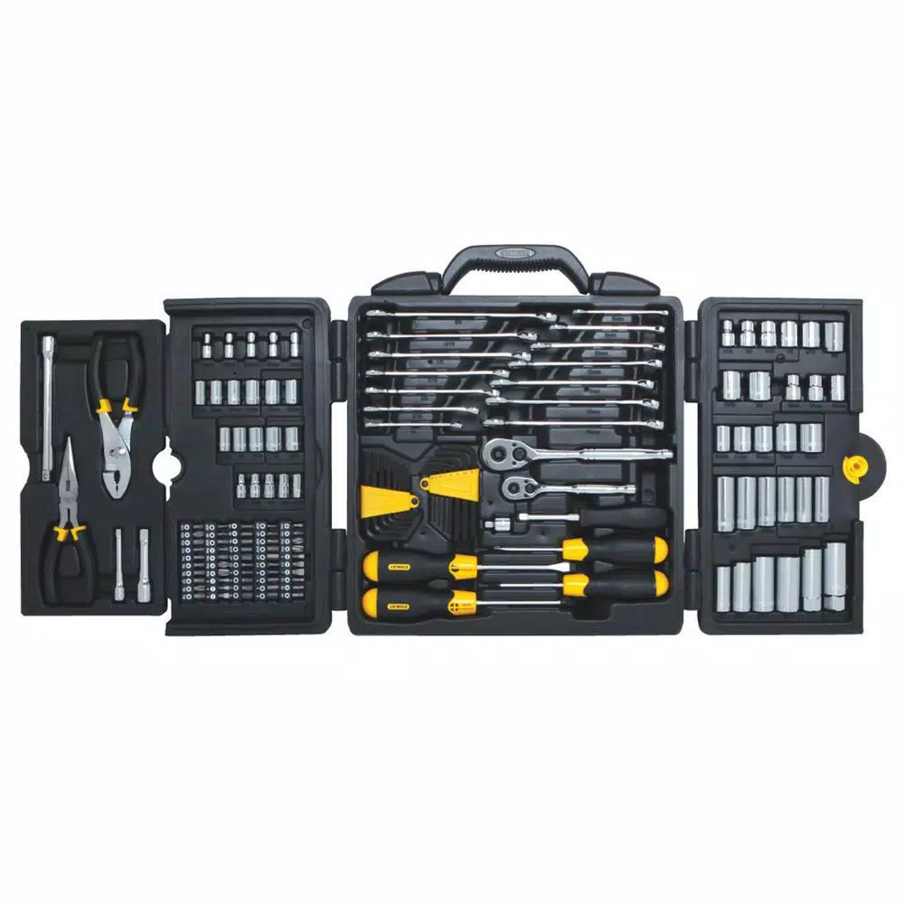 Stanley 151-Piece Mechanic Tool Set with Chrome Vanadium Steel and Bonus Stud Finder