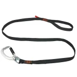 Ergodyne Squids 3129 Black Tool Lanyard with Swivel Double-Locking Carabiner, 40 lb. Capacity thumbnail 1