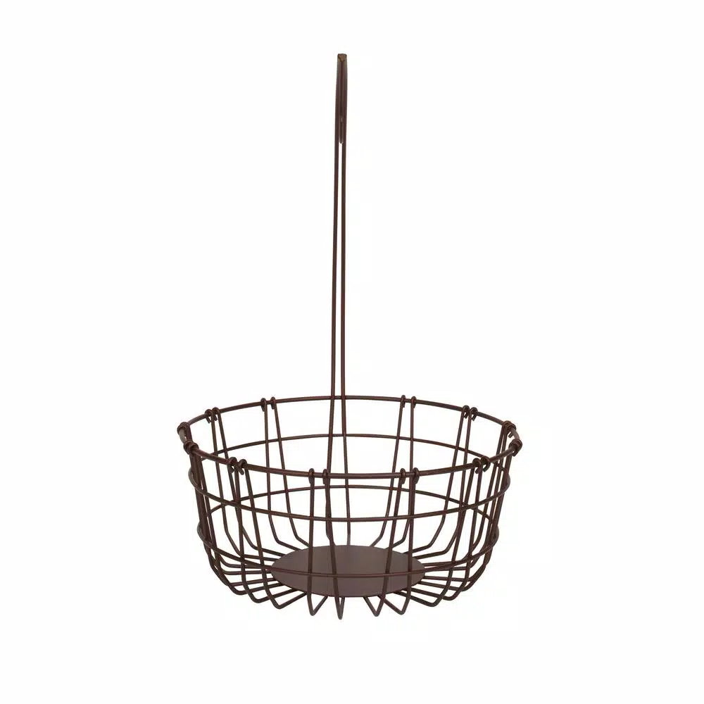 Spectrum Austin Steel Fruit Bowl with Banana Hook, Bronze