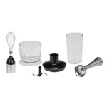 KALORIK 3-in-1 Black Stainless Steel Hand Mixer with Food Chopper, Whisk, and Mixing Cup thumbnail 5