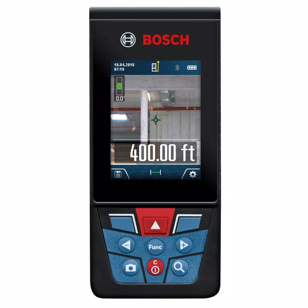 Bosch BLAZE GLM 400 C Outdoor Laser Measure with Digital Viewfinder and Bluetooth