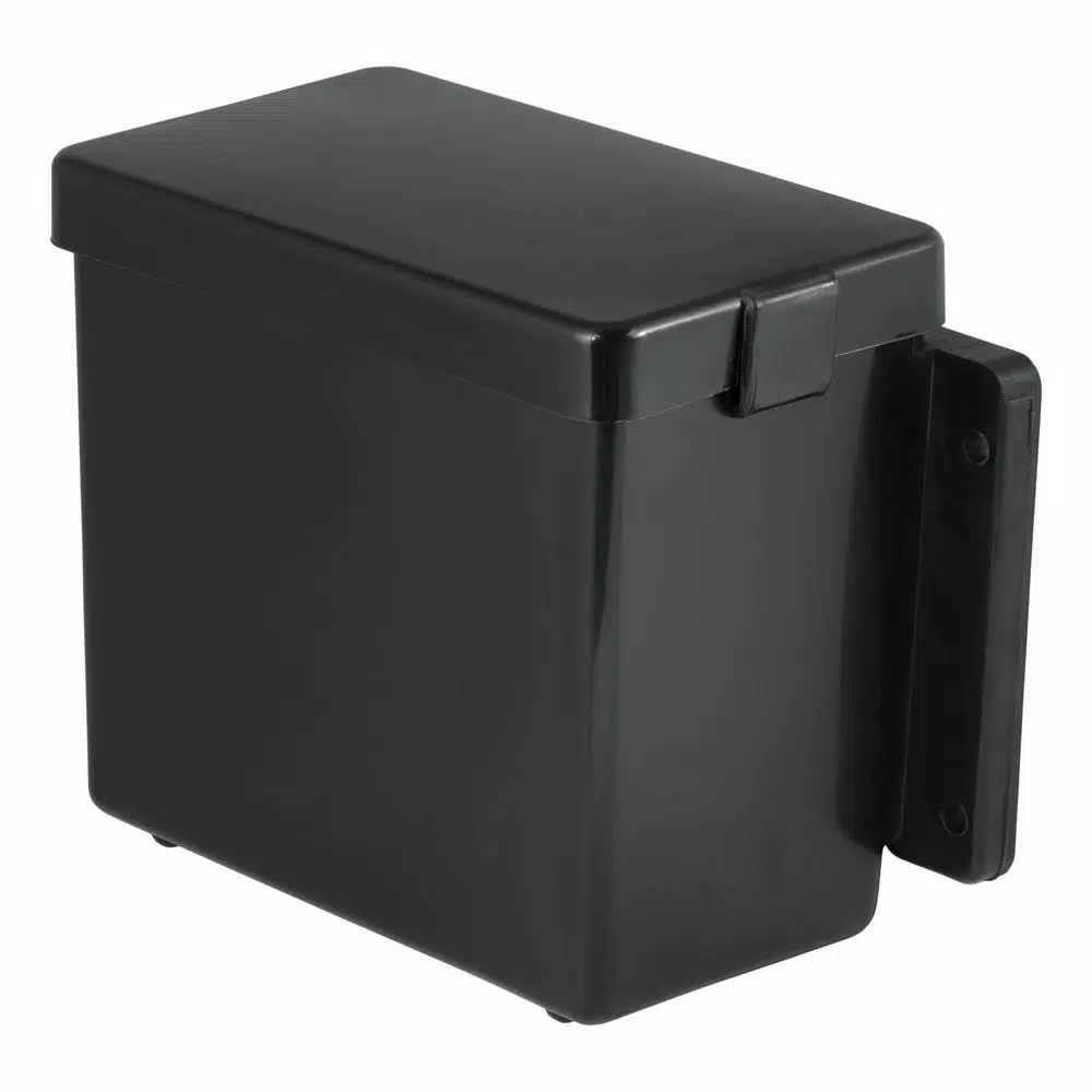 CURT 6" x 5-1/2" x 3-1/4" Breakaway Battery Case with Lockable Tab for Trailer