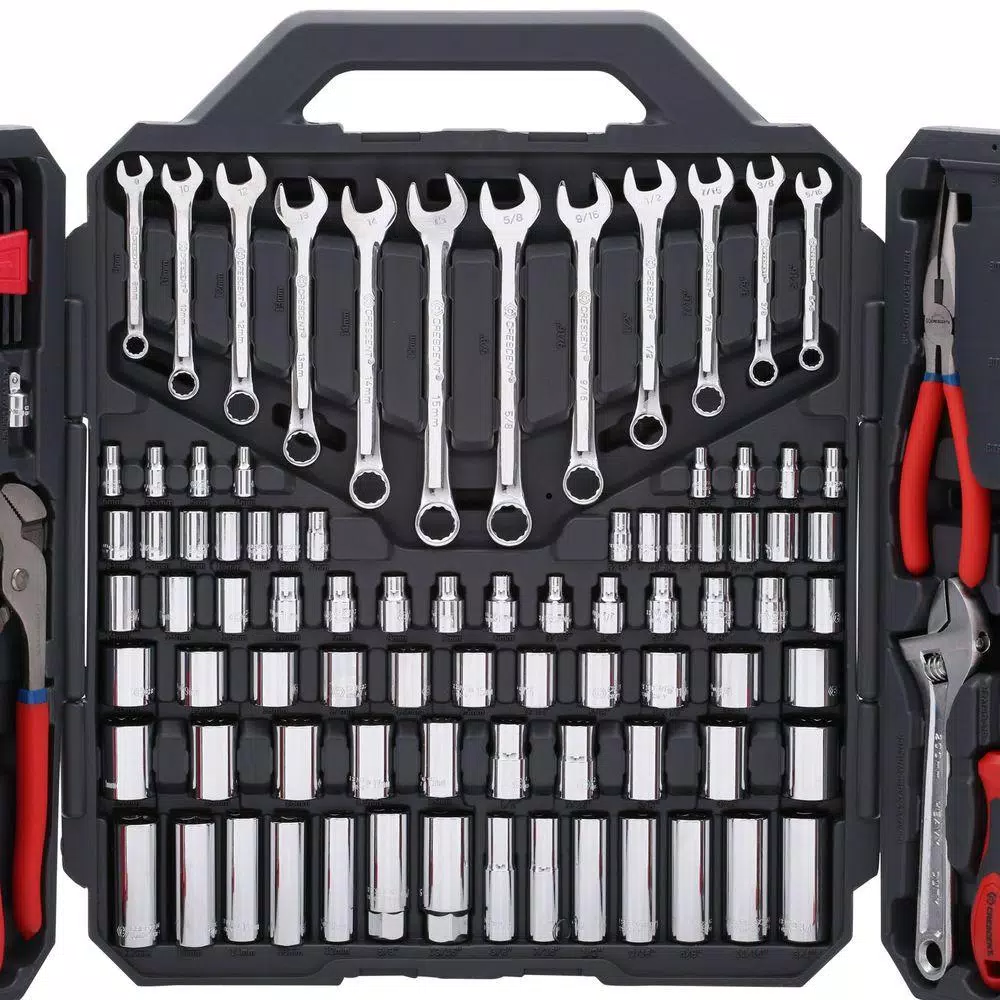 Crescent 170-Piece Mechanics Tool Set with Hard-Sided Carrying Case