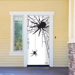 My Door Decor 36 in. x 80 in. Spiders Halloween Front Door Banner Mural thumbnail 2