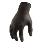 212 Performance Disposable Black Nitrile Gloves, Latex-Free, XX-Large, 100-Count thumbnail 3