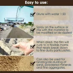 Eco Clean Dust Down Poly Pro 1 Gal. Dust Suppressant & Mineral Modifier thumbnail 4