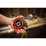 Lufkin Control 25 ft. Tape Measure, 10 ft. Standout, Yellow Clad Blade thumbnail 9
