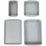 Wilton Recipe Right 4-Piece Non-Stick Steel Bakeware Set thumbnail 1
