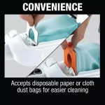 Makita 18V LXT Brushless Cordless 3-Speed Vacuum with White Cyclonic Attachment (Tool-Only) thumbnail 11