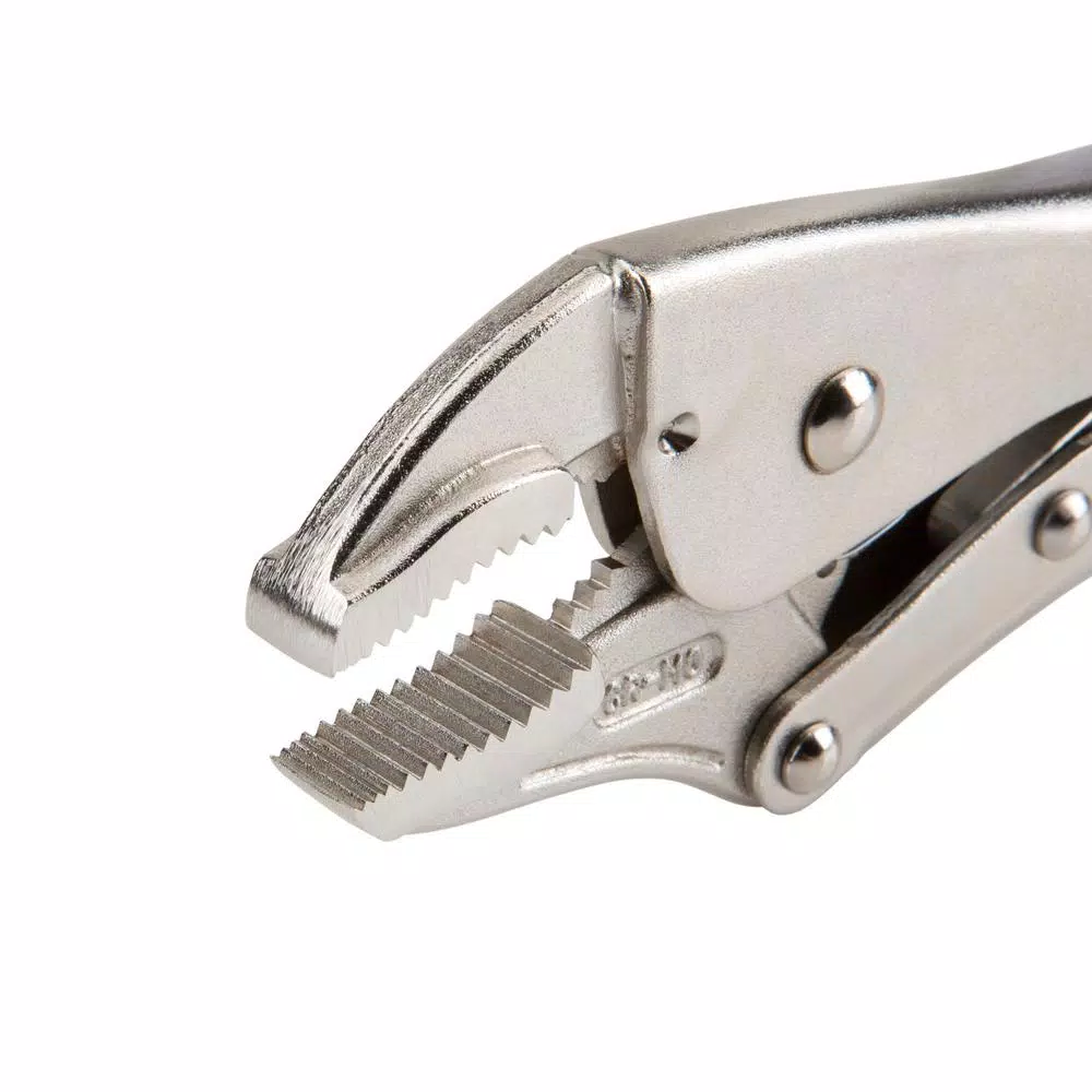 TEKTON 10 in. Curved Jaw Locking Pliers, 4-Pack