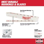 Milwaukee 78 in. Composite Folding Ruler with Heat Stamped Markings thumbnail 2