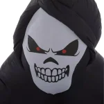 Gemmy 6 ft. Animated Fire and Ice Shaking Reaper Inflatable Halloween Decor with Projection and Fog Effect thumbnail 11