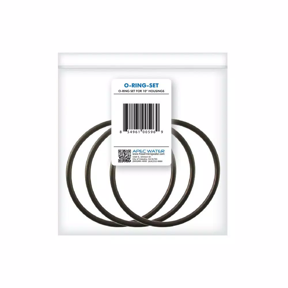 APEC Water Systems 3.5 in. O-Ring Set (3-Pack) for 10 in. Standard Reverse Osmosis Filter Housings