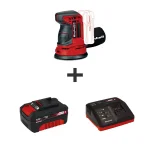 Einhell 18V Power X-Change Cordless 5 in. Random Orbital Sander Kit with 3.0 Ah Battery and Fast Charger thumbnail 1