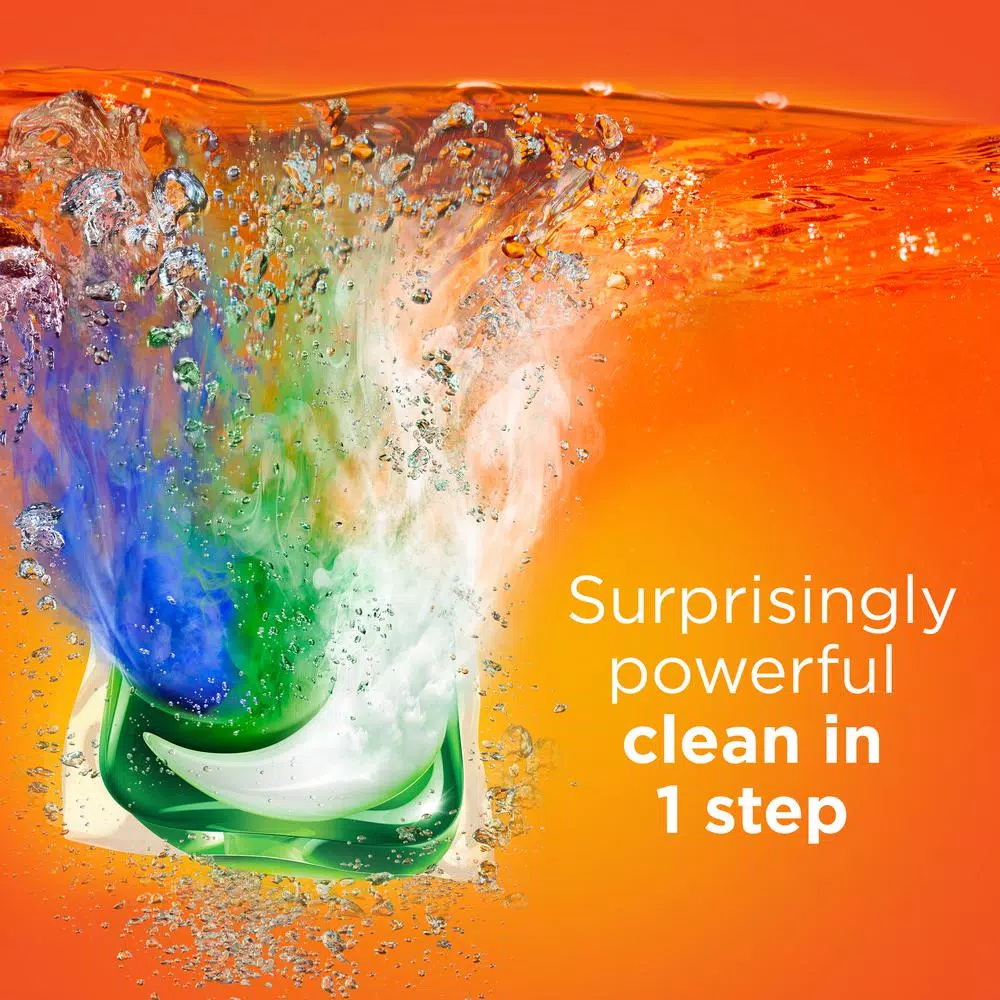 Tide PODS Ultra Oxi Laundry Detergent Pods, 15-Count (6-Pack)