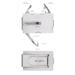 Nite Ize 6-in-1 Stainless Steel Financial Tool Money Clip and Wallet Multi-Tool thumbnail 4