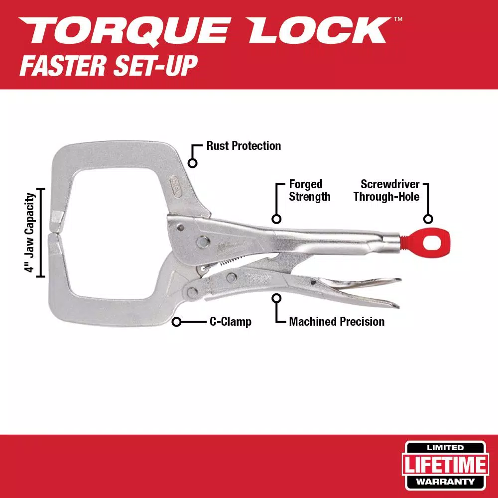 Milwaukee TORQUE LOCK 10-Piece Locking Pliers Set