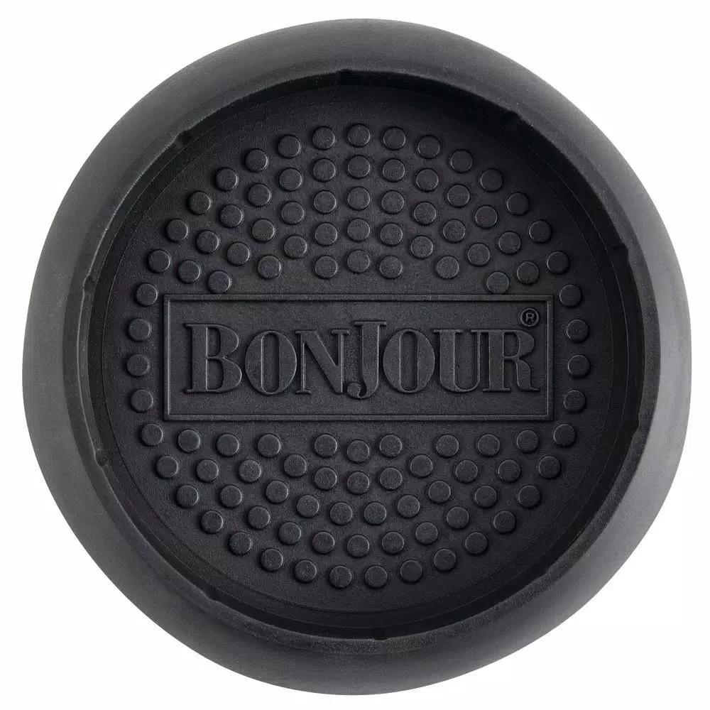 BonJour Coffee & Tea Riviera 8-Cup French Press with Coaster and Scoop, Black