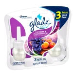Glade PlugIns Scented Oil Air Freshener Refills, Lavender & Peach Blossom, 3-Pack (Case of 6) thumbnail 3