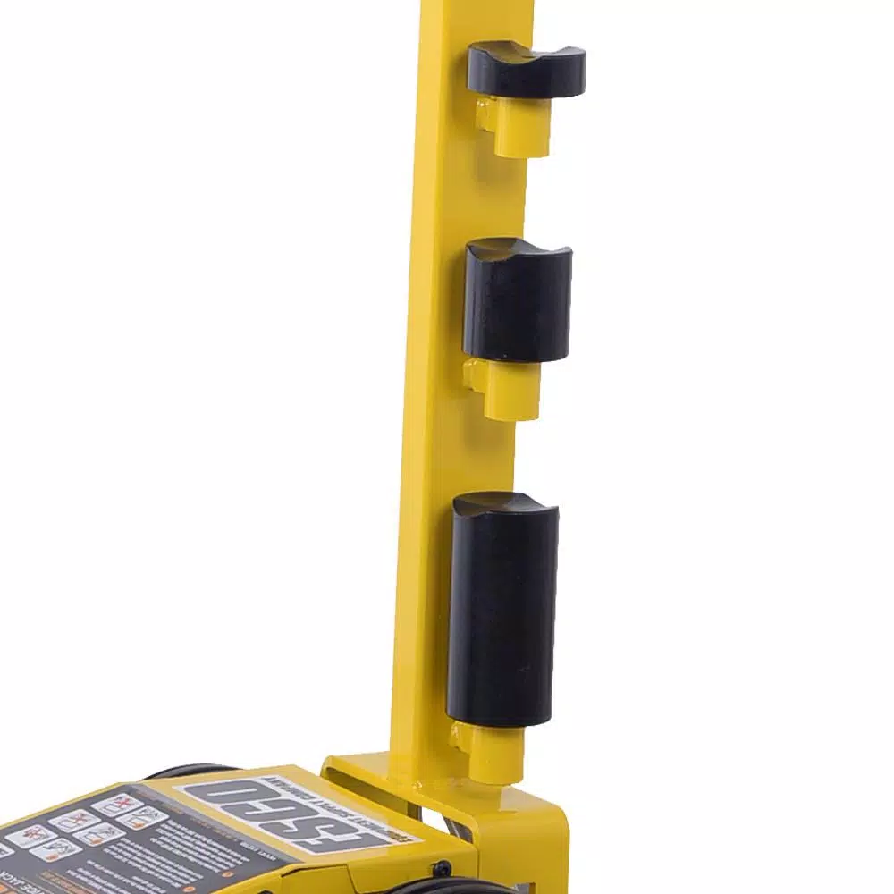 ESCO Pro Series 22-Ton Air Hydraulic Service Jack with 3-Piece Extension Kit
