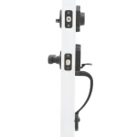 Design House Sussex Oil-Rubbed Bronze Entry Door Handleset with Springdale Lever and Single Cylinder Deadbolt thumbnail 2