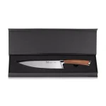 Cangshan H1 Series 8 in. German Steel Forged Chef Knife with Teak Wood Handle thumbnail 6