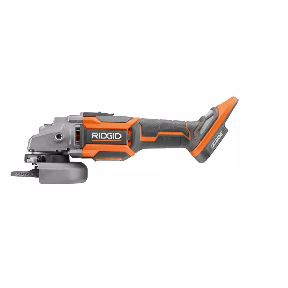 RIDGID 18V OCTANE 4-1/2 in. Brushless Cordless Angle Grinder Kit with 2.0 Ah Battery and Charger