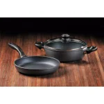 Swiss Diamond Classic Series 2-Piece Cast Aluminum Nonstick Cookware Set, Gray thumbnail 3