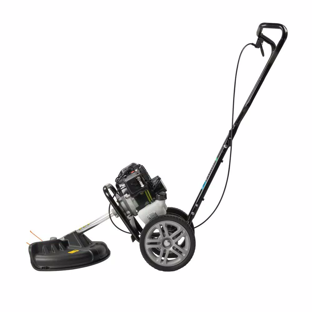 Southland 43 cc Gas Wheeled String Trimmer, 17 in. Walk-Behind Trimmer