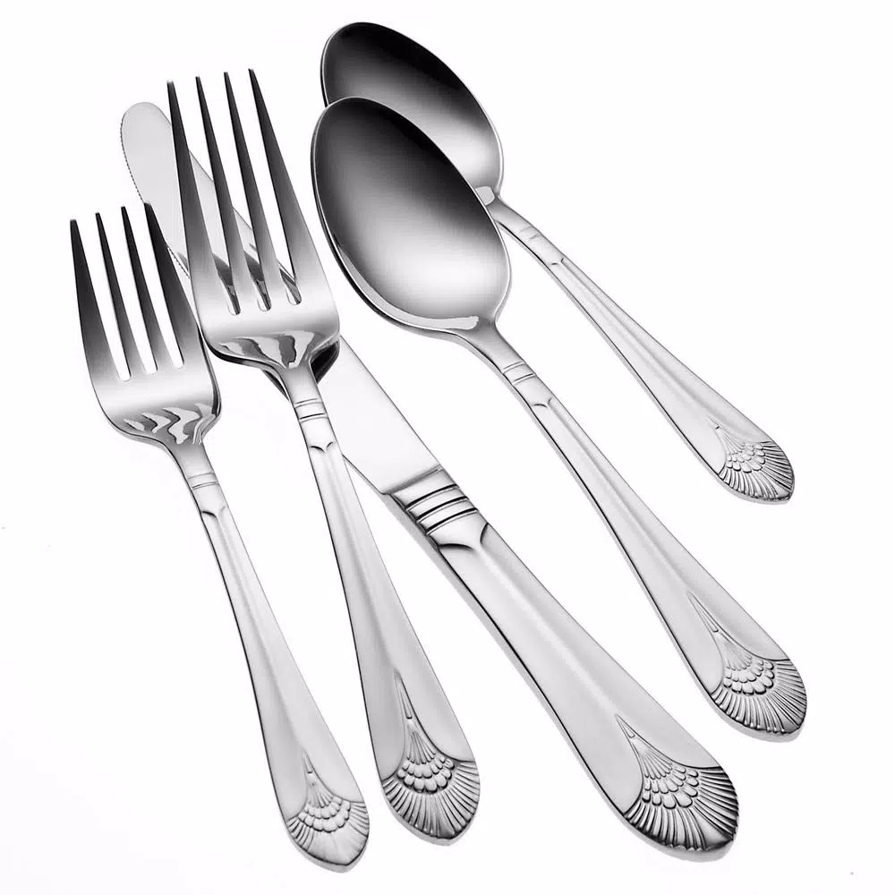 Oneida New York 18/10 Stainless Steel Iced Tea Spoons, Set of 12