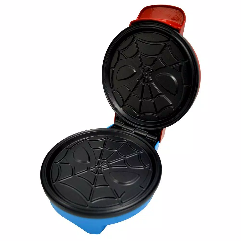Uncanny Brands Marvel Spider-Man Red Waffle Maker - Officially Licensed American Style Waffle Iron
