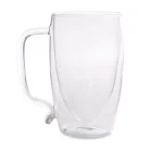 Starfrit 17 oz. Double-Wall Borosilicate Glass Beer Mug thumbnail 1