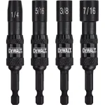 DEWALT 4-Piece Magnetic Pivoting Nut Driver Set for Impact Drivers thumbnail 2