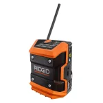 RIDGID 18V Cordless Mini Bluetooth Jobsite Radio Kit with 2.0 Ah Battery and Charger thumbnail 4
