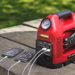Wagan Tech JumpBoost V6 Air 600 Peak Amp Jump Starter with 150 PSI Air Compressor thumbnail 6