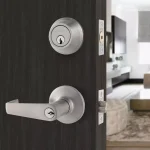 Toledo Fine Locks Double Cylinder Keyed Entry Combination Set, Satin Nickel thumbnail 3