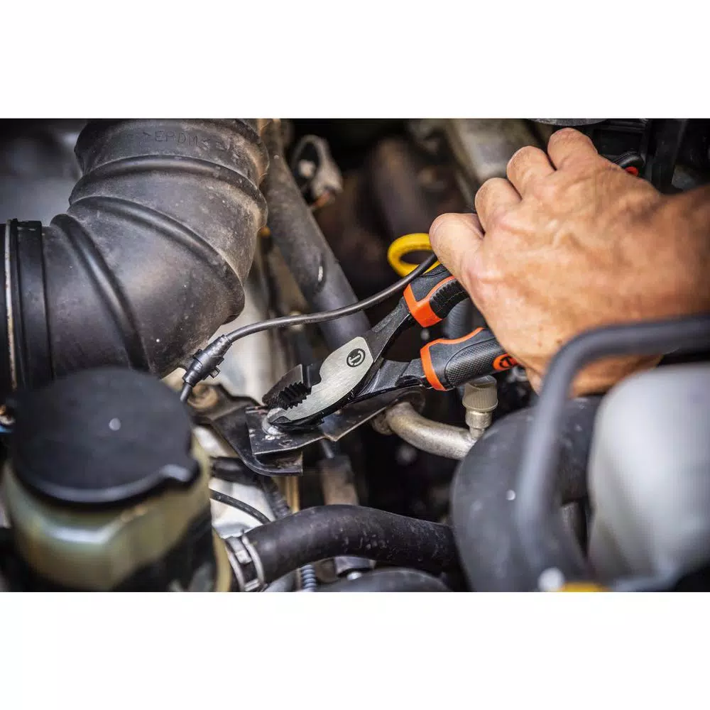 Crescent Z2 8 in. Dual Material Slip Joint Pliers