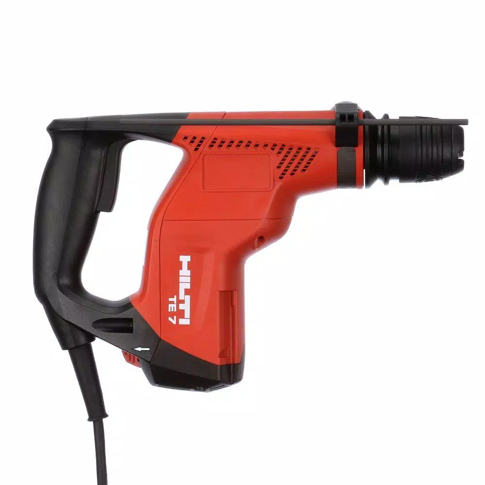 Hilti TE 7 120V SDS-Plus Corded Rotary Hammer Drill Kit with 4 TE-CX Bits and Case