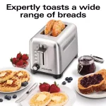 Hamilton Beach Professional 2-Slice Stainless Steel Wide Slot Toaster thumbnail 4