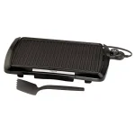 Presto Cool Touch Electric Indoor Grill, 160 sq. in. Cooking Surface, Black thumbnail 1
