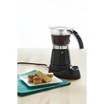 IMUSA 3-Cup and 6-Cup Electric Drip Coffee Maker with Basket Filter, Black thumbnail 2