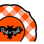 Sugar Plum Party SugarPlum Collection Boo Y'all Halloween Hexagon Paper Dinner Plates, 16-Piece Set thumbnail 2
