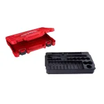 Milwaukee 28-Piece 1/2 in. Drive Metric Ratchet and Socket Set thumbnail 6