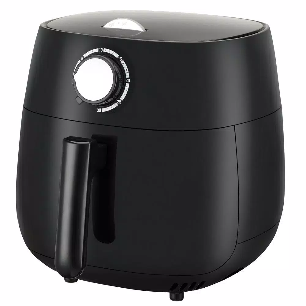Emerald 1818 4.2 Qt. 1800W Air Fryer with Double Ceramic Non-Stick Basket and Pan Set