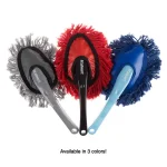 Stalwart Red Car Duster 2-Pack - Soft Cotton Yarn Microfiber Duster for Auto Interiors and Home thumbnail 6