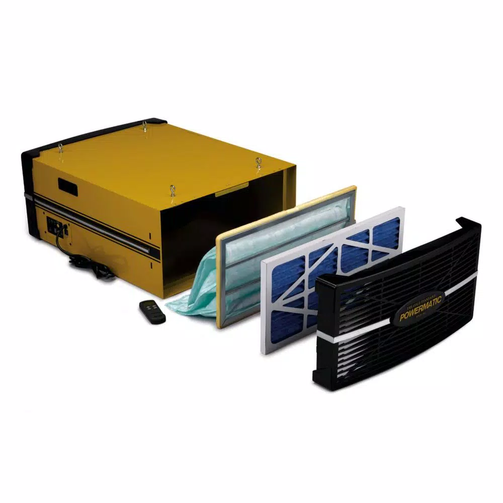 Powermatic PM1200 Air Filtration System - High Efficiency Dust Collector with Remote Control