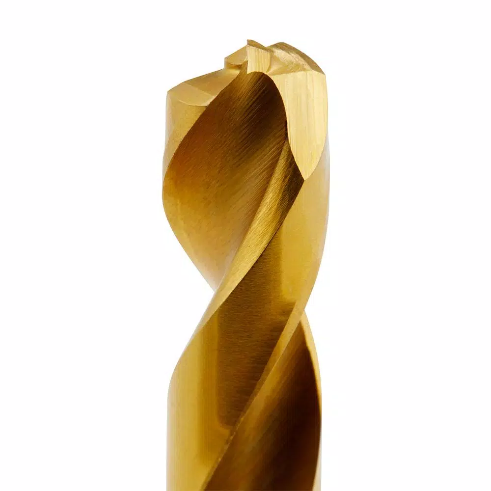 Milwaukee SHOCKWAVE 17/64 in. Titanium Twist Drill Bit with Red Helix