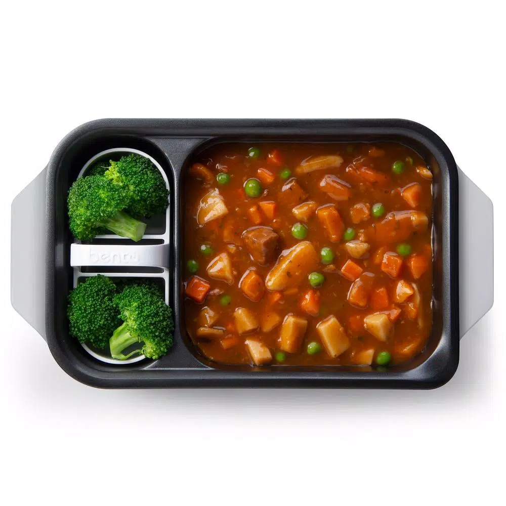 Presto Electric Bento Box Steamer & Ramen Noodle Cooker, 1.75 Cup, White